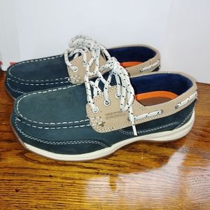 Rockport Works Women's size 7 steel toe leather shoe new